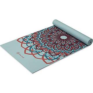 Gaiam Yoga Mat Premium Print Ekstra tyk ikke -glid?velse & fitness Mat til alle typer Yoga Pilates & Floor Workouts Santorini 6mm 68 """" L X 24 """"