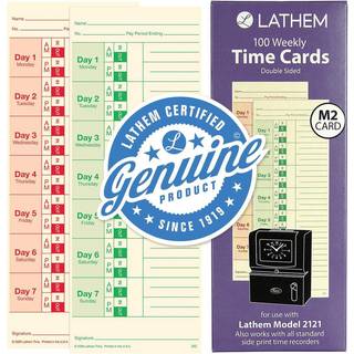 LTHM2100 - Universal Time Card