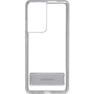 Samsung Galaxy S21 Ultra Cover Clear Standing Cover - Gennemsigtig (US version)