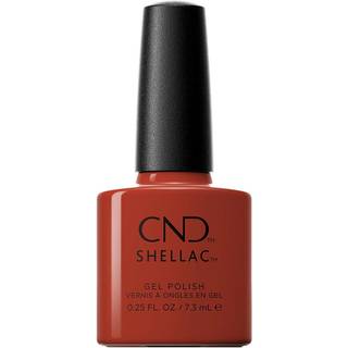 CND Shellac gel neglelak langvarig neglelolie med kurve-kramende børste 422 ahornblade 0,25 fl oz