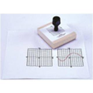 Klar 2 L?r X -Y Axis -stempel - Tr?stempel til matematikaktiviteter og DIY - Brug til flashcards -regneark - Spar tid og papir