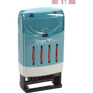 Shachihata Versadater Pre -Linked Message/Date Stamp - 0,87 """" X 0,12 """" - R?d