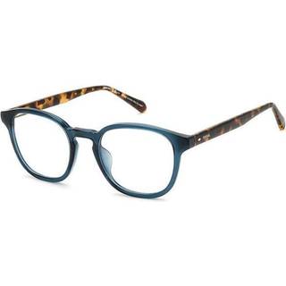 Fossil FOS 7156 5MZ 50 Briller Mænd Blue - Transparent Teal Blue - 50mm