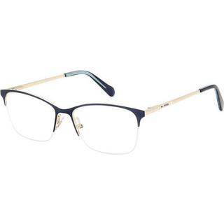 Fossil FOS 7142 FLL 55 Briller Kvinder Blue - Matte Blue - 55mm