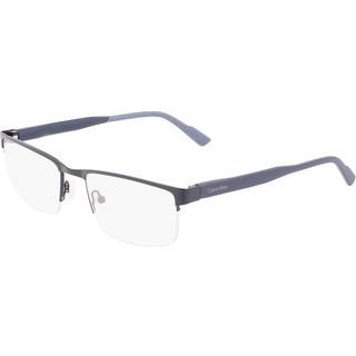 Calvin Klein Mand CK21126 438 Optiske stel Metal Blå Firkantet