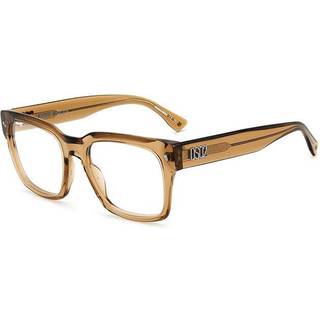 Dsquared2 D2 0066 09Q 54 Briller Mænd Brun - Transparent Brown - 54mm