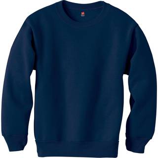 Hanes Ecosmart Youth Crewneck Sweatshirt - Navy L
