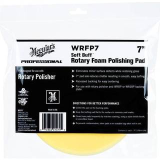 Meguiar's 7 """" Soft Buff Rotary Foam Polising Pad WRFP7 - Professionel roterende polerpude til fjernelse af lette malingsfejl og maksimering af g