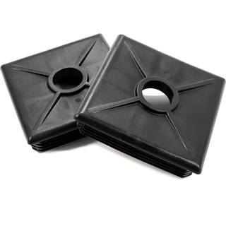 Camco 4-tommer RV-kofangerh?tter | Let fjernelse | Holdbar konstruktion | Sort 2-pack (40303)