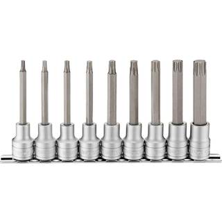 Teng Tools Ribe-bit topsæt. Med 0.5inch firkantet drivenhed. M1209