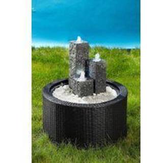 Dekorkant Wicker - Sort - 90 liters