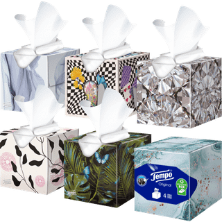 Tempo Lommetørklæder Cube Box Original
