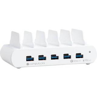 Compulocks charging station - 5 x 4 pin USB Type A 5 x USB-C - 150 Watt