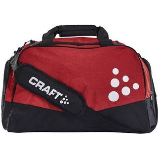 Craft 1905594 squad duffel medium Unisex / Træningstaske / Sportstaske / Taske BRIGHT RED MÉL/BLACK One size