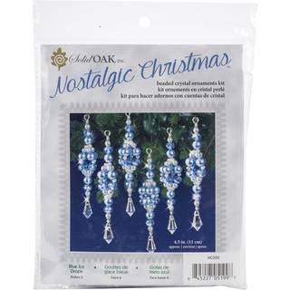 Solid Oak Kit perle Orn Blue Ice Drops