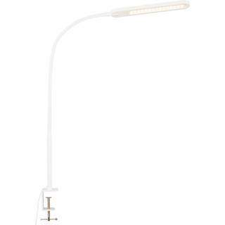 Servo LED-klemmelampe, kan dæmpes, CCT, hvid