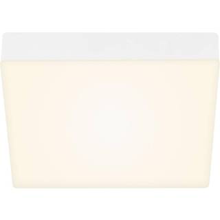Flame LED-loftslampe, 21,2 x 21,2 cm, hvid