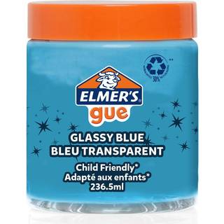 Elmer's Gue færdiglavet slim | Glasagtig blå slim | 236,5 ml | 1 Stk