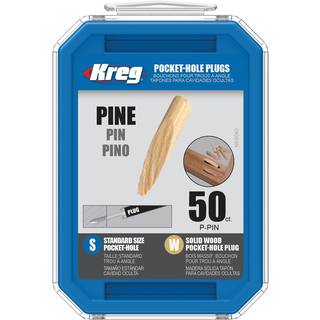 Kreg P-PIN Trædyvel Pak med 50 pak, fyrretræ