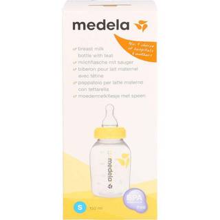 medela Modermælksflaske 150 ml med sut str. S