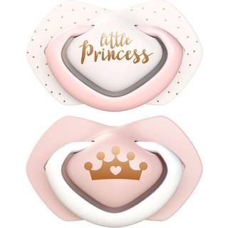 Canpol babies Royal Baby A 0-6 m sut Pink 2 stk. - 2 stk.