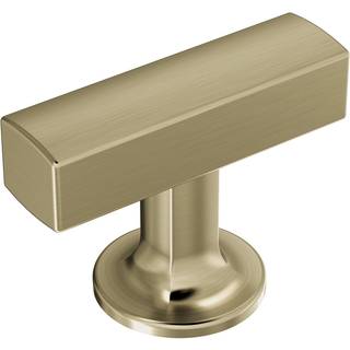 Amerock BP37100BBZ | Kitchen Cabinet Knob | Golden Champagne | Everett | 1-3/4 in (44 mm) længde | Skabshardware | Bar Furniture Knob | Kommode s