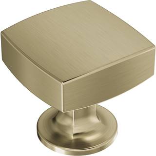 Amerock BP37101BBZ | Kitchen Cabinet Knob | Golden Champagne | Everett 1-1/4 in (32 mm) længde | Skabshardware | Firkantet møbelknap | Kommode sk