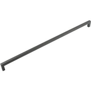 Hickory Hardware 1 Pack Solid Core Kitchen Cabinet trækker luksusskab håndtag Hardware til døre og kommode skuffer 18 tommer hulcenter Matte sort