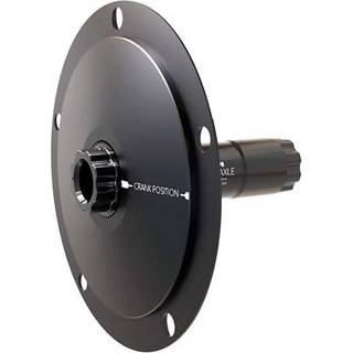 Rotor Spider +  Krankboks 30mm - Sort