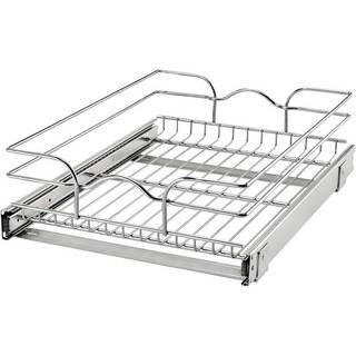 Rev-A-Shelf Kitchen Cabinet Pullout hylde og skuffe Arrangør glide pantry opbevaringskurv i flere størrelser 15 x 20 i 5WB1-1520CR-1