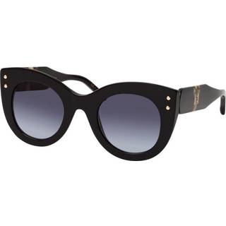 Carolina Herrera Kvinde HER 0127/S WR7/9O Solbriller Acetat Sort / Havana Grå Cat Eye Skygge