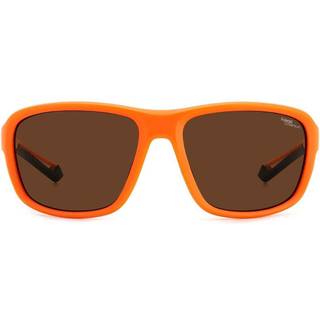 Polaroid PLD 7049/S Polarized 2M5/47 62 Solbriller Mænd Orange - Matte Orange - 62mm