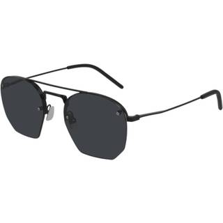 SAINT LAURENT Mand SL 422 002 Solbriller Metal Sort Sort Geometrisk Normal