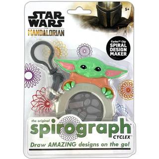 Spirograph Cyclex Clip Grogu - Disney Star Wars The Mandalorian - Baby Yoda - Den lette måde at lave utallige fantastiske designs - Roterende ste