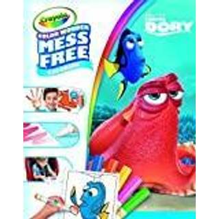 Crayola Color Wonder Mess -Free Disney Finding Dory Coloring Book - Color Wonder Markers inkluderet