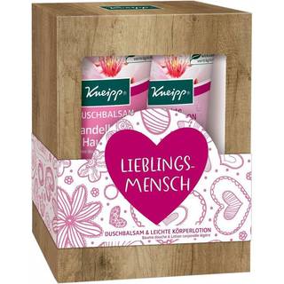 Kneipp Hudpleje Pleje af brusebad Gavesæt Mit Yndlingsmenneske Let bodylotion Mild Mandelblomst 200 ml + Showerbalsam Mild Mandelblomst 200 ml 1 Stk. (90,00 kr / 1 stk.) - 1 Stk.