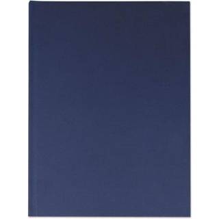 Universal UNV66352 10,25 in. X 7,63 tommer. 1 -emnet bredt/juridisk regel Casebound Hardcover Notebook - Mark Blue Cover