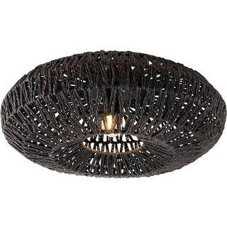 Retro loftslampe sort 50 cm - Lina