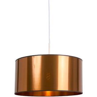 Design pendellampe hvid med kobber skærm 50 cm - Combi 1