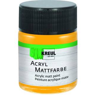 Acryl Mattfarbe 50ml - Goldgelb