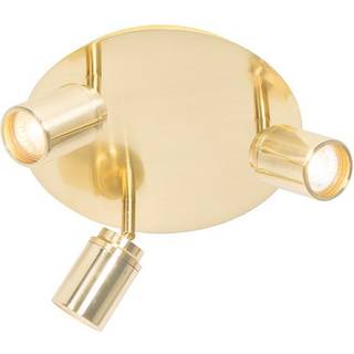 Moderne badeværelsesspotlys messing 3-lys IP44 - Ducha