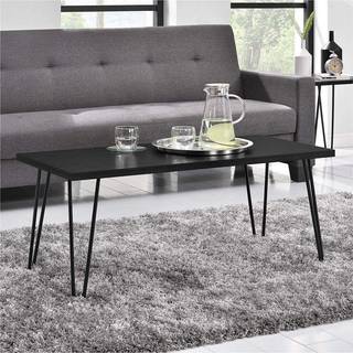 Sofabord i Oak Look Sort
