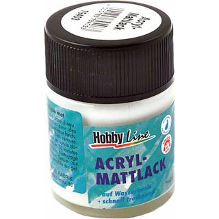 Hobby Line Acryl Mattlack transparent 50ml - Transparent