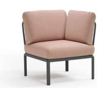 Nardi, Komodo horndel Antracite - Rosa Quarzo