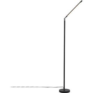 Moderne gulvlampe sort inkl. LED med touch-dæmper - Berdien