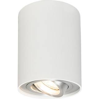 Sæt med 4 spotlights hvide drejelige og vippelige - Rondoo up