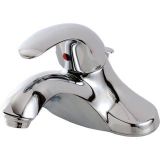 Kingston messing FB6541 Enkelth?ndtag 4 in. CentreSet badev?relse vandhane poleret krom