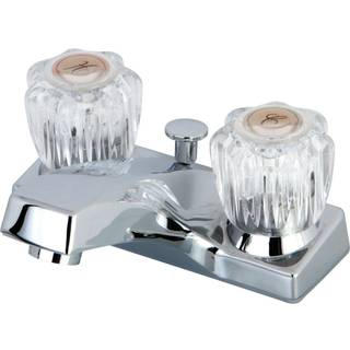 Kingston Brass FB101 4 in. Centerset badev?relse vandhane poleret krom