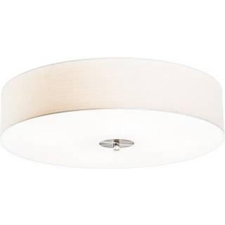 Rustik loftslampe hvid 50 cm - Drum Jute