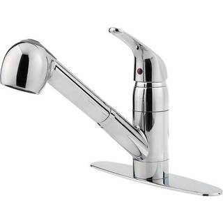 PFISTER G13310CC PFIRST SERIE 1-Handle Pull-Out Kitchen Faucet i poleret kromvandseffektiv model